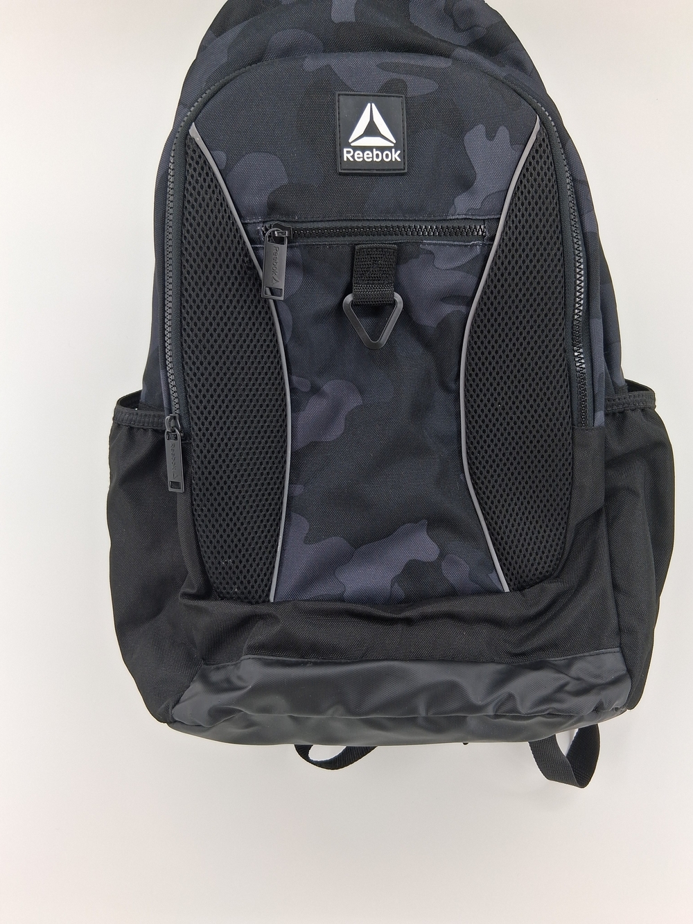 Reebok Black & Charcoal Camo Daypack